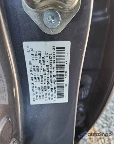 2015 Honda Accord Hybrid Exl z USA, uszkodzony, nr VIN 1HGCR6F58FA004262